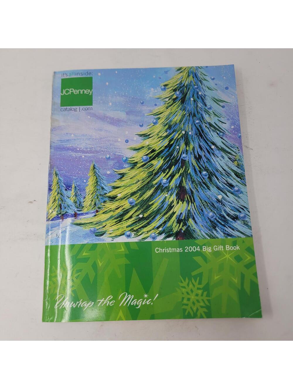 JCPenney Christmas 2004 Big Gift Book Catalog Holiday Shopping Guide Magazine